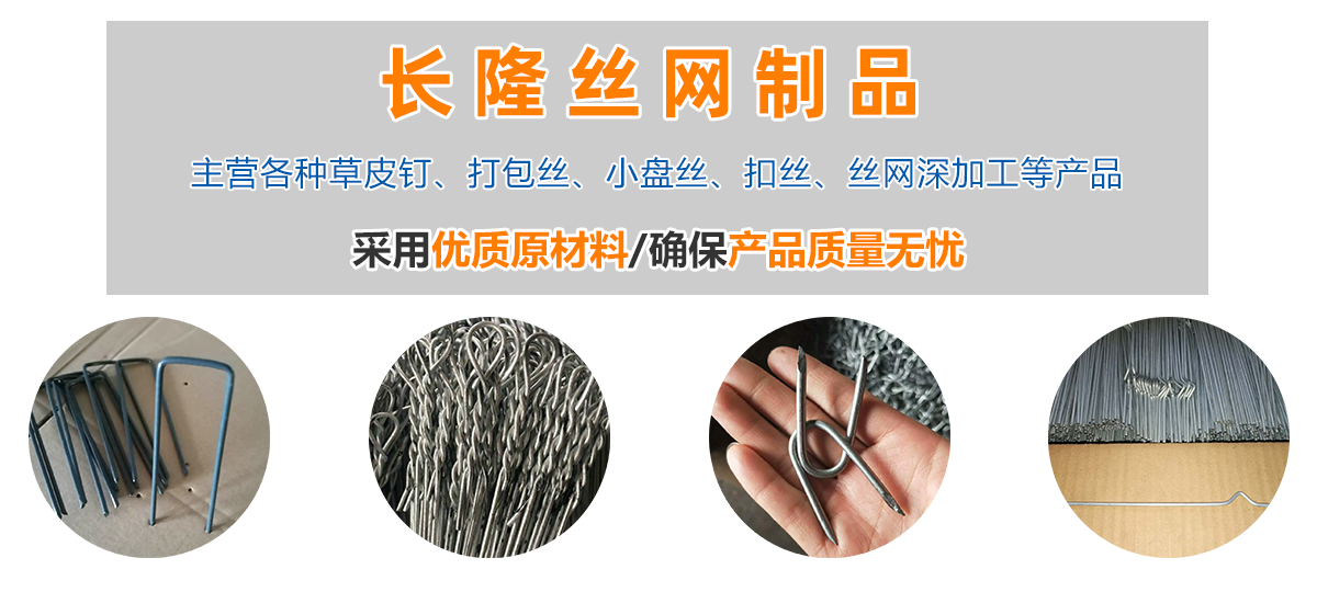 草皮釘-U型釘-地釘-草坪釘-U型地釘 - 河北長隆絲網制品有限公司